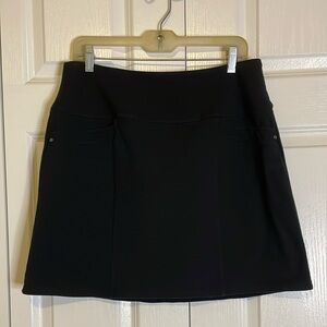 CAFFE MARRAHESH Ultra Tummy Control Skort, Women’s Size M, Black